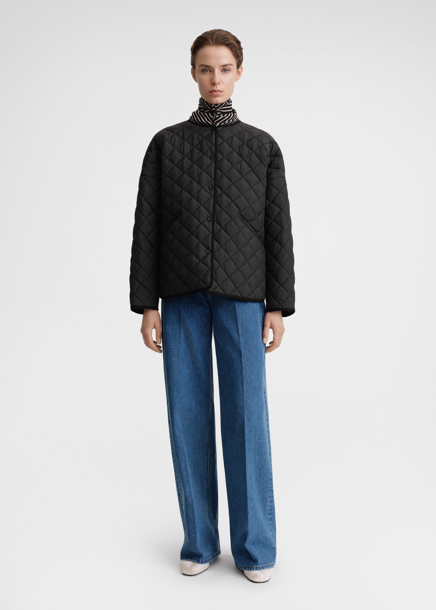 Quilted jacket - Black - Ladies | H&M IN