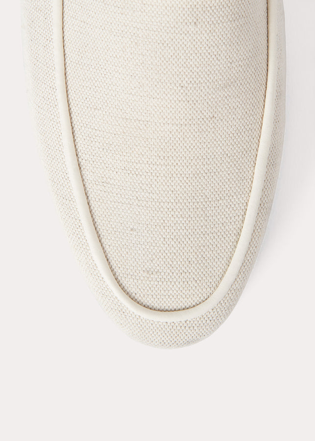 The Canvas Penny Loafer beige