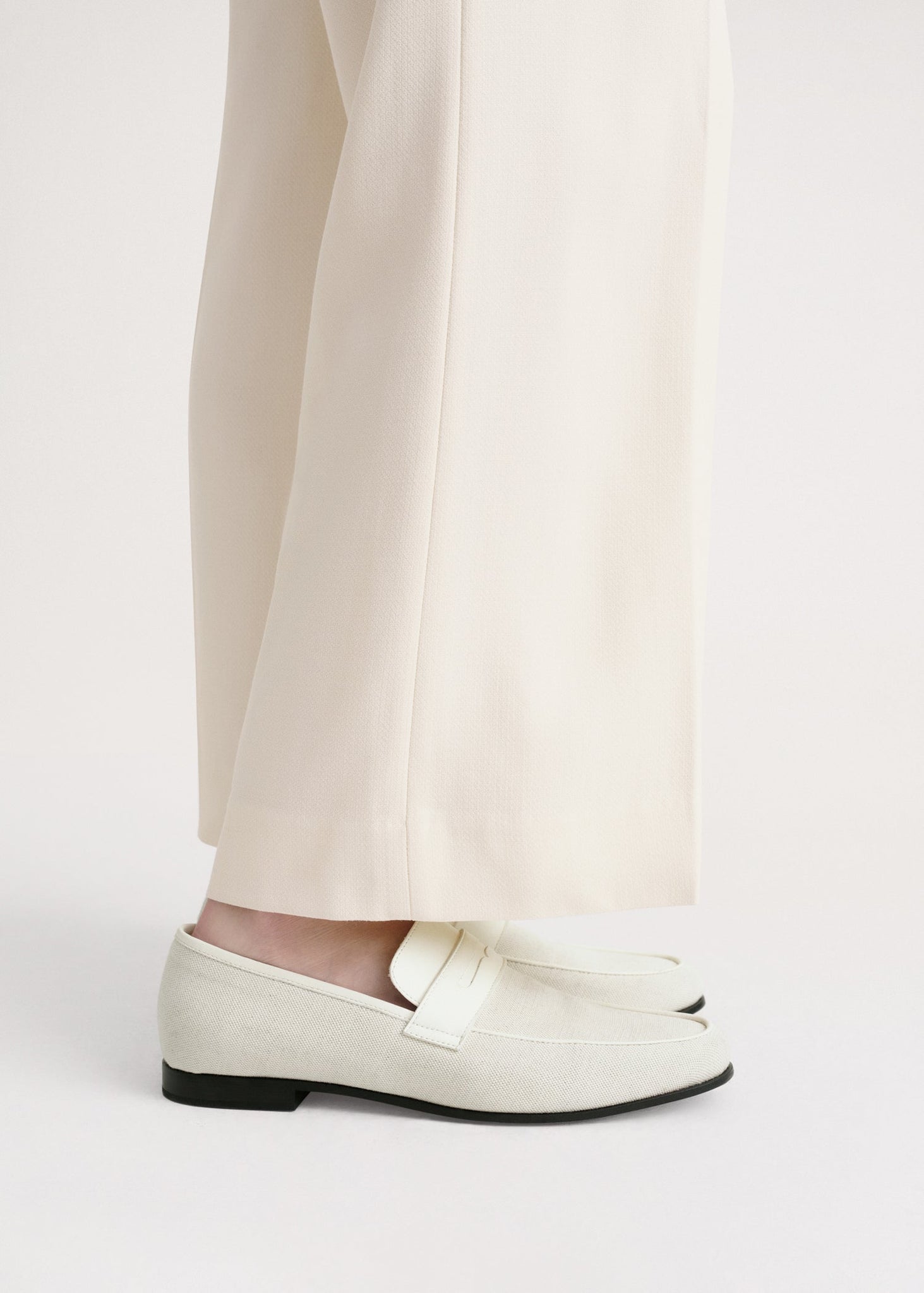 The Canvas Penny Loafer beige