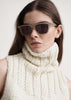 The Squares sunglasses warm steel