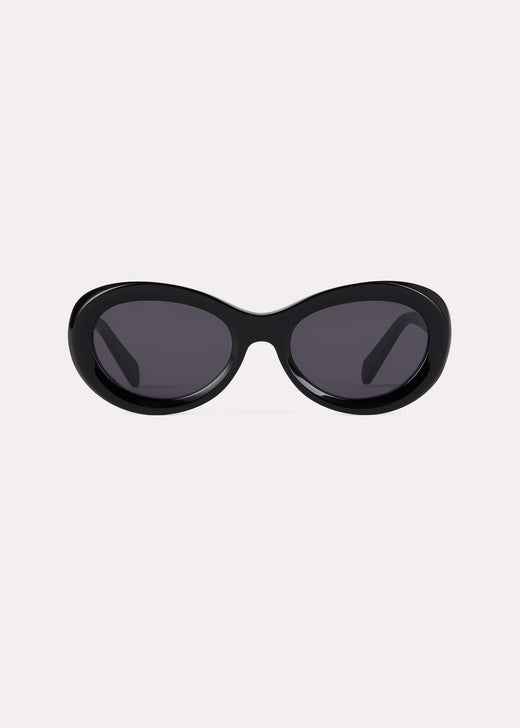 The Ovals sunglasses black – TOTEME